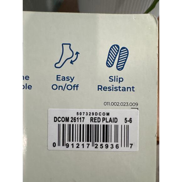 Kids Lil' Bear Buffalo Check Clog Slipper Size 5/6 - Picture 4 of 4